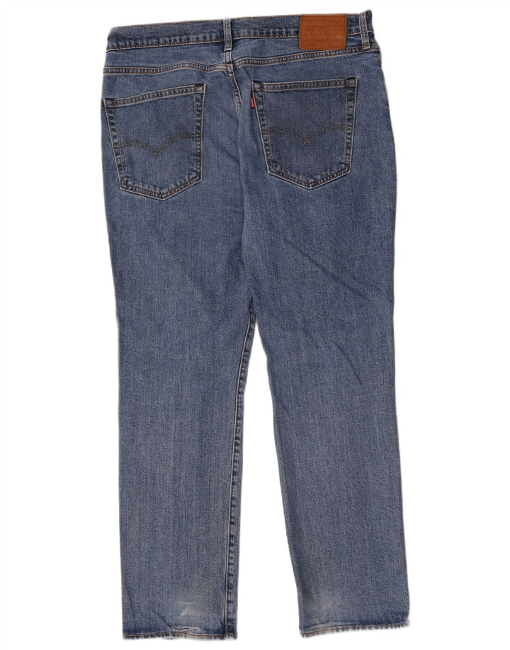 Męskie jeansy Levi's 514 Straight W36 L30 Niebieskie bawełniane