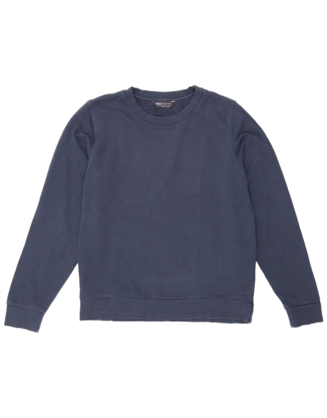 Damska bluza dresowa Marks & Spencer UK 12, średnia, granatowa, bawełniana