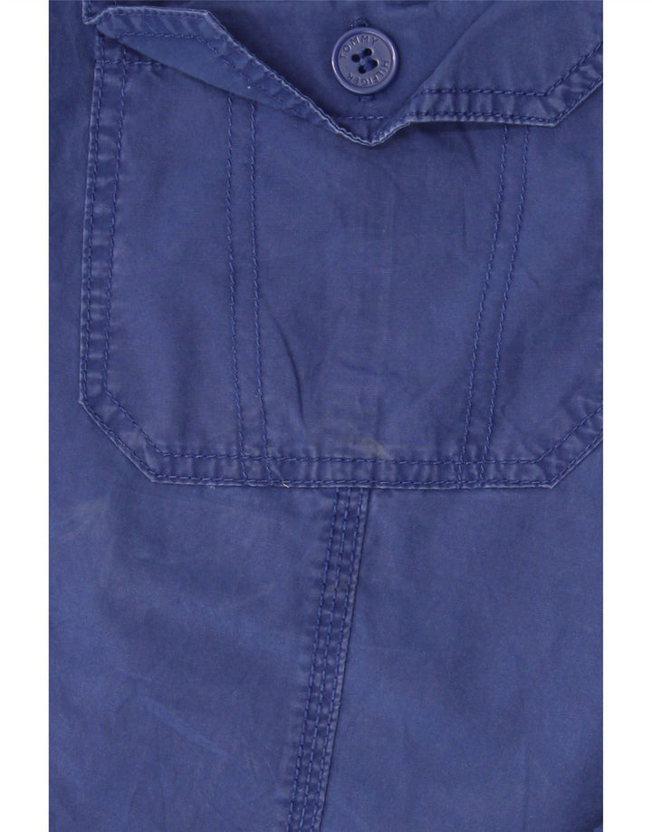 TOMMY HILFIGER Womens Bermuda Shorts Large W32  Blue Cotton Vintage Tommy Hilfiger and Second-Hand Tommy Hilfiger from Messina Hembry 