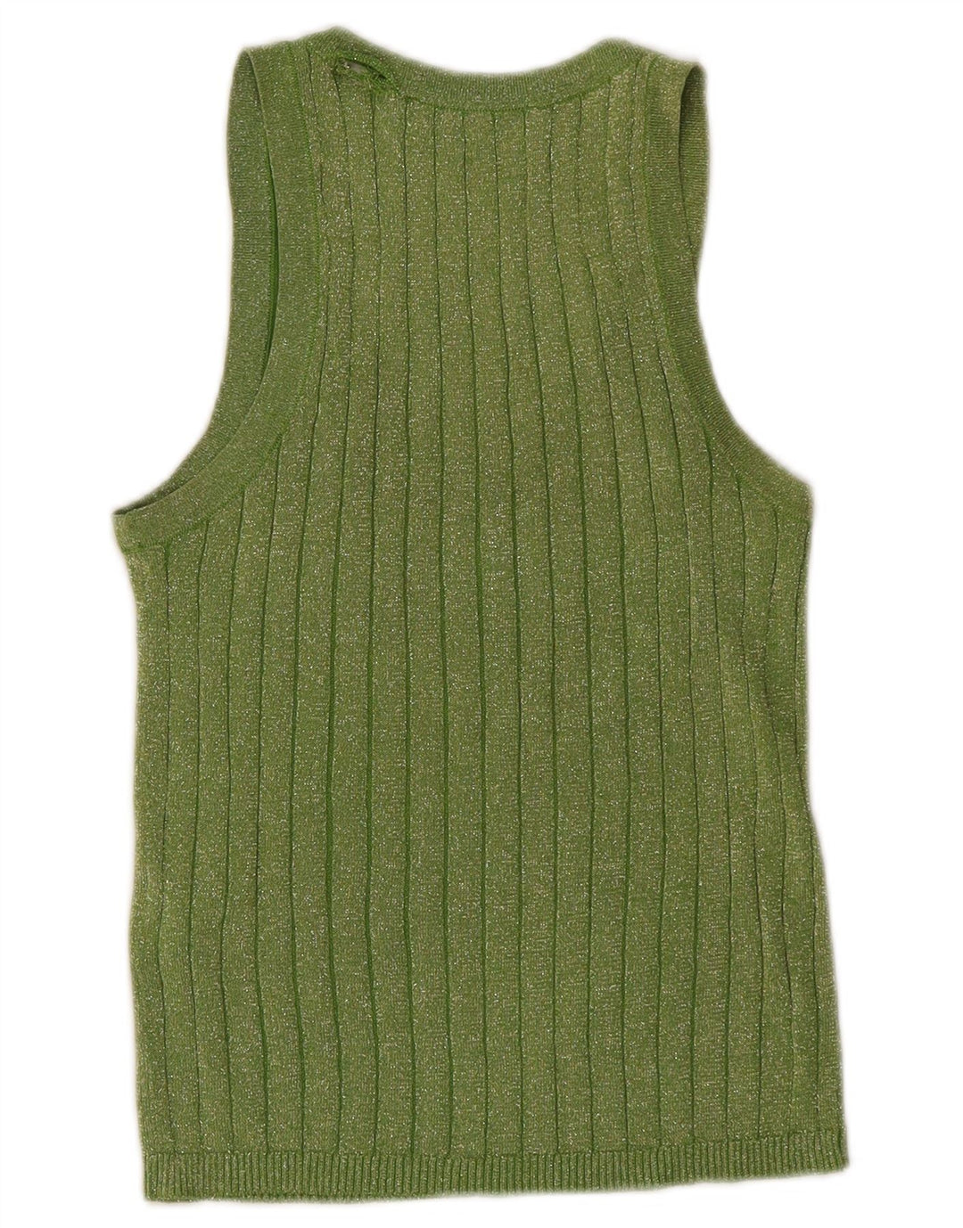 Damska kamizelka Zara Top UK 10 Small Green Flecked Wiskoza
