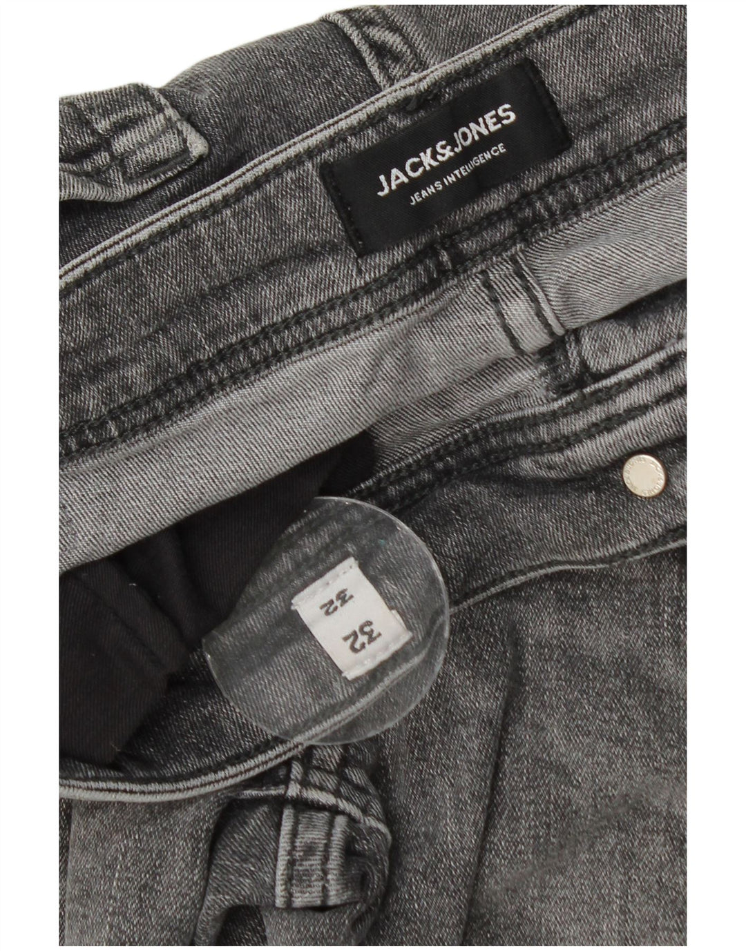 Męskie jeansy Jack & Jones GLENN Slim W32 L32 Szara bawełna