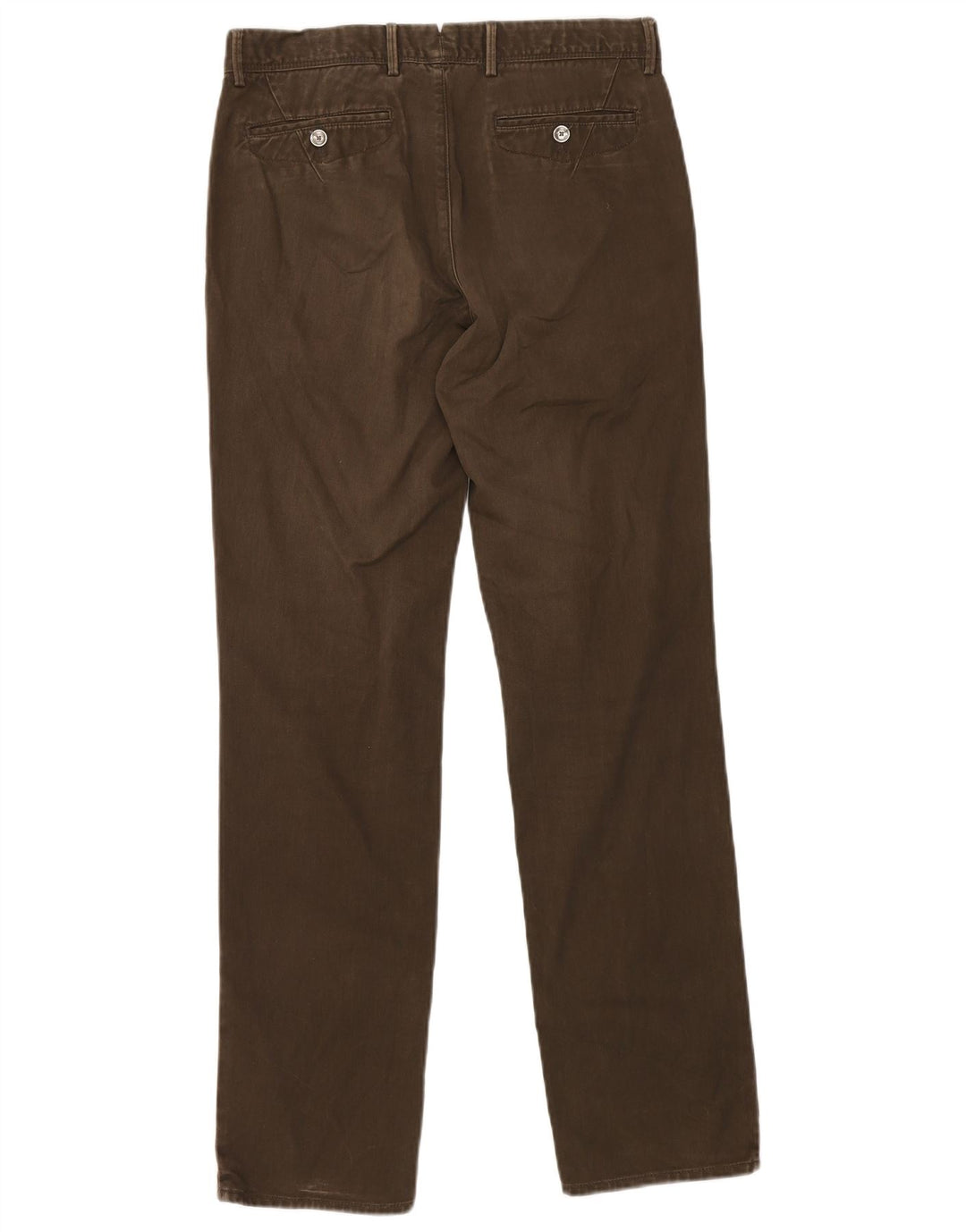 Męskie proste spodnie chino MASSIMO DUTTI EU 40 Medium W31 L32 brązowe