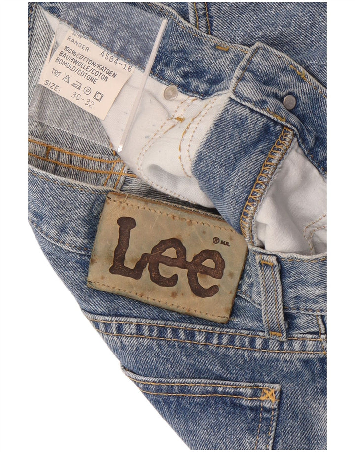 Męskie jeansy Lee Ranger Straight W36 L32, niebieskie, bawełniane