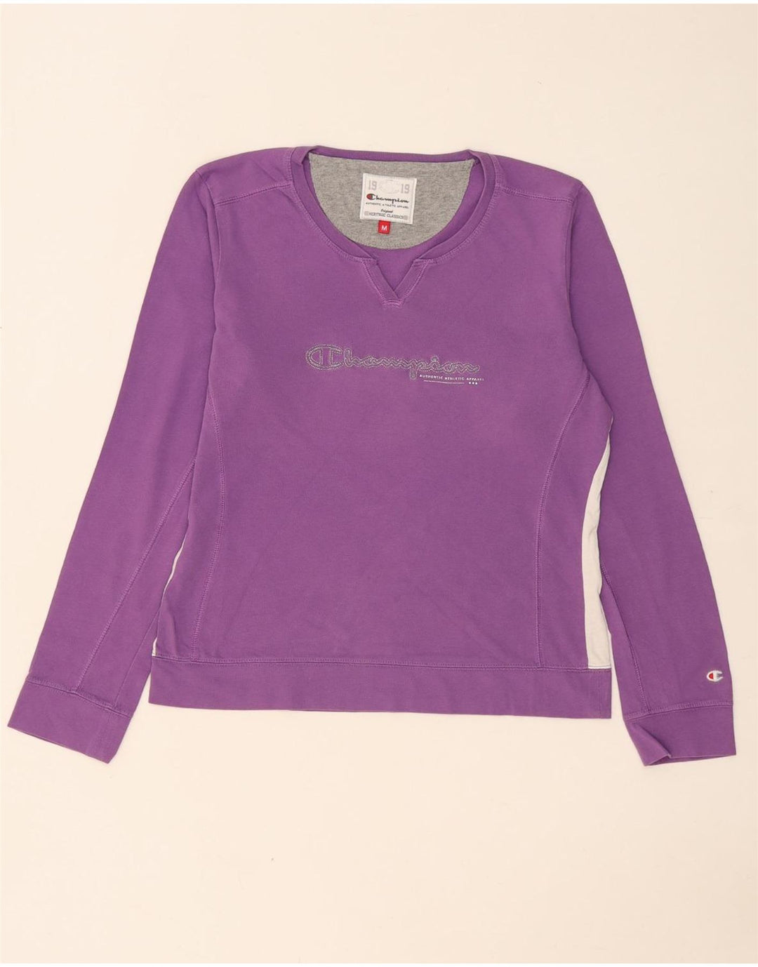 Bluza damska Champion Heritage Classics UK 14 Średni fiolet