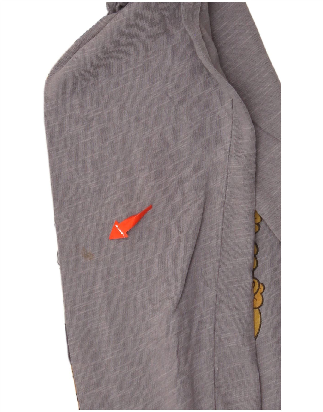 Dziewczęcy top z grafiką BENETTON Disney z długim rękawem, 13-14 lat, szary, nakrapiany