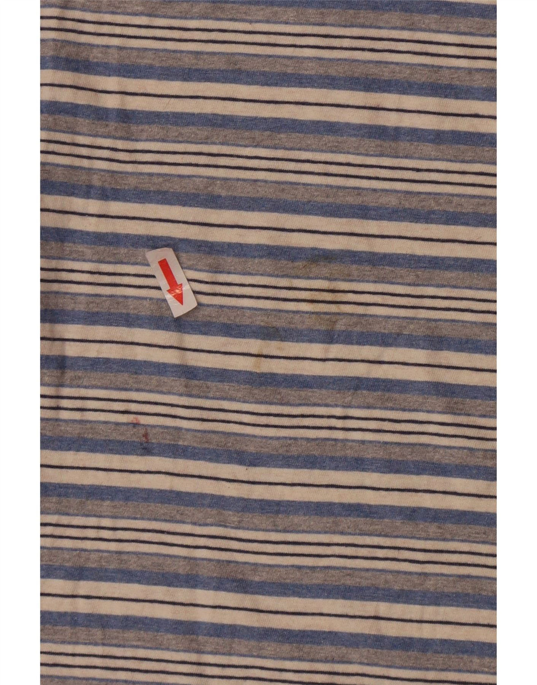 T-shirt męski Fat Face, duży, bawełniany w niebieskie paski