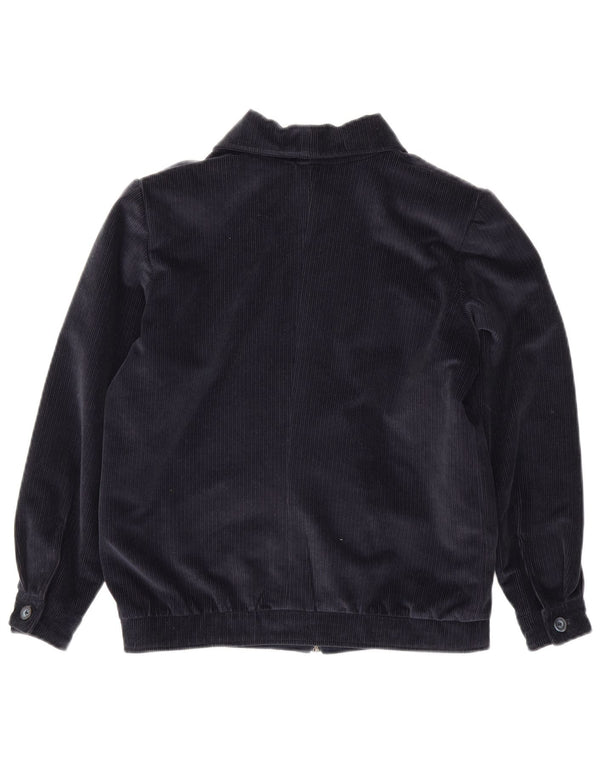 Damska kurtka sztruksowa VINTAGE UK 12 Średni granatowy kaszmir