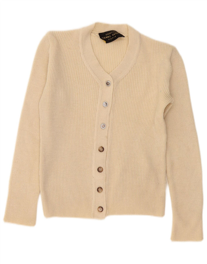 Sweter damski Pierre Cardin Crop Cardigan IT 44 średni beż