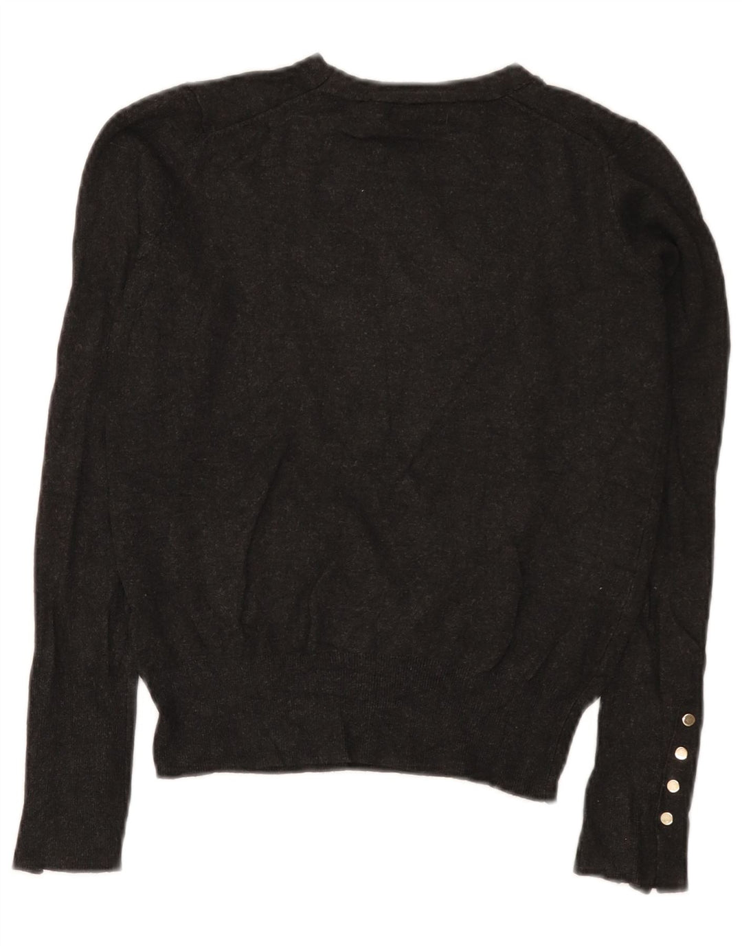 Sweter damski Zara z dekoltem w łódkę UK 10, mały, szary