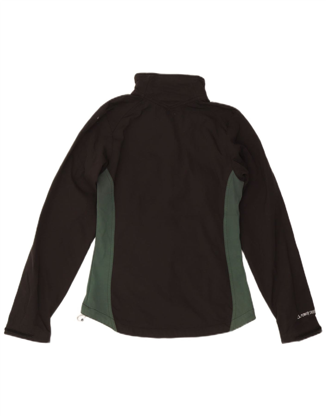 Damska kurtka wiatrówka RAB UK 8, mała czarna, z blokami kolorów