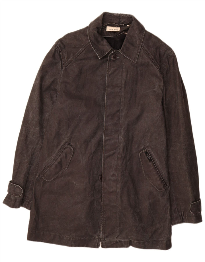 Męski płaszcz dżinsowy Dkny UK 36 Small Black Ramie