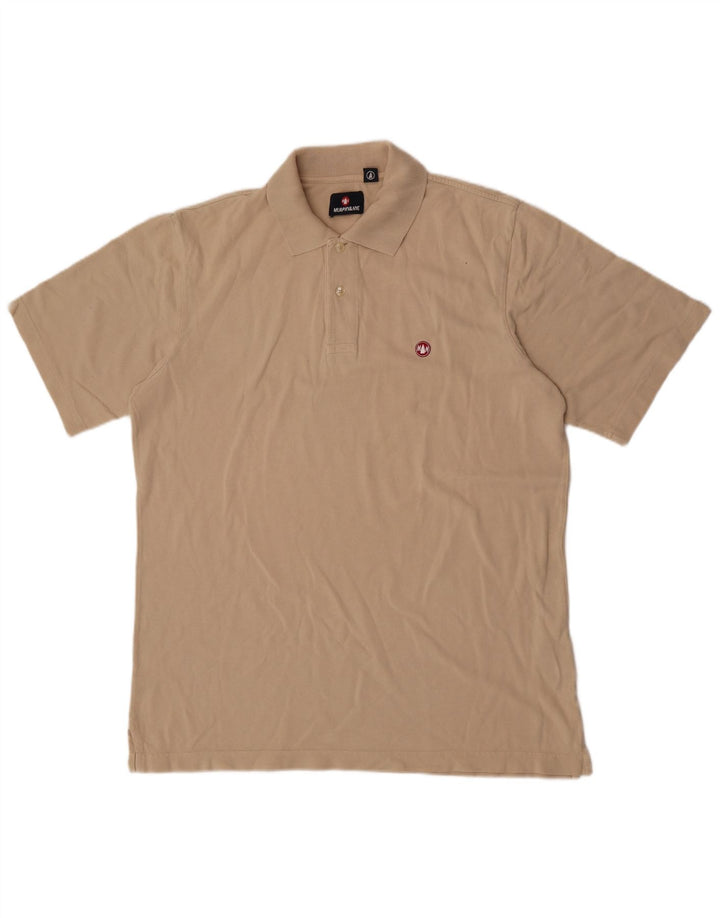Męska koszulka polo Murphy & Nye 2XL, beżowa, bawełniana