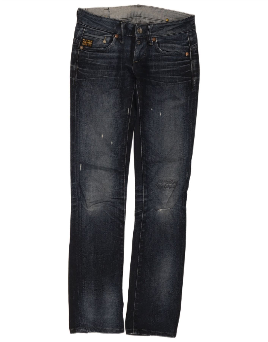 Damskie jeansy G-Star w trudnej sytuacji W28 L32 Niebieskie