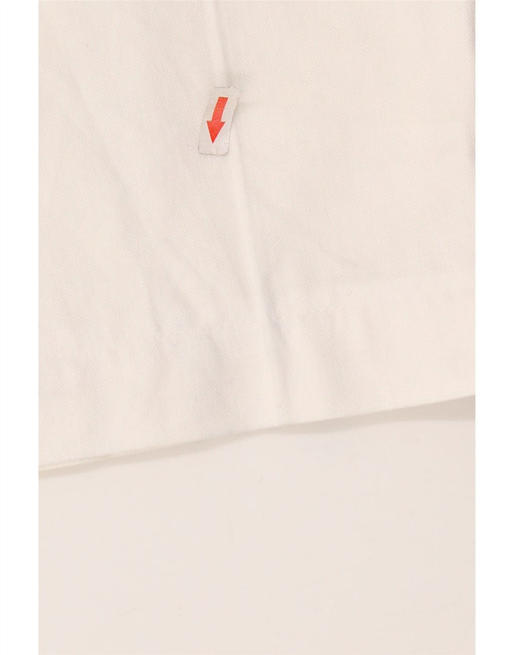 Spodnie damskie MASSIMO DUTTI Pegged Chino W30 L27 Białe