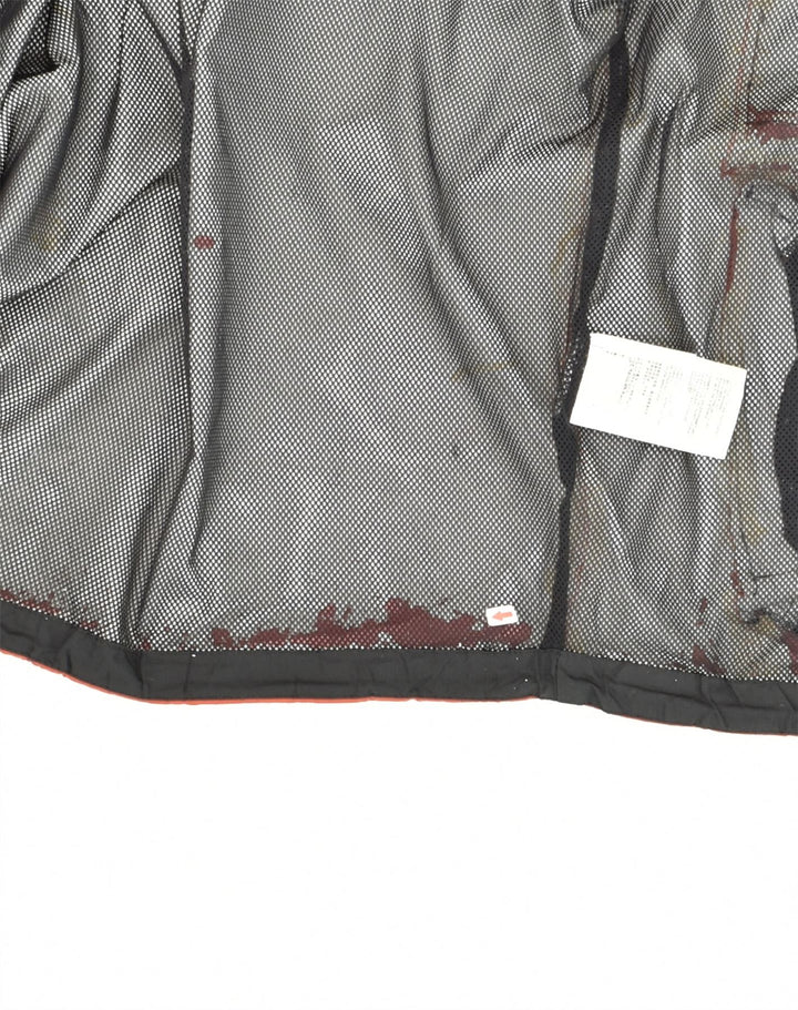 JACK WOLFSKIN Mens Hooded Rain Jacket UK 34 XS  Orange Colourblock Nylon | Vintage Jack Wolfskin | Thrift | Second-Hand Jack Wolfskin | Used Clothing | Messina Hembry 