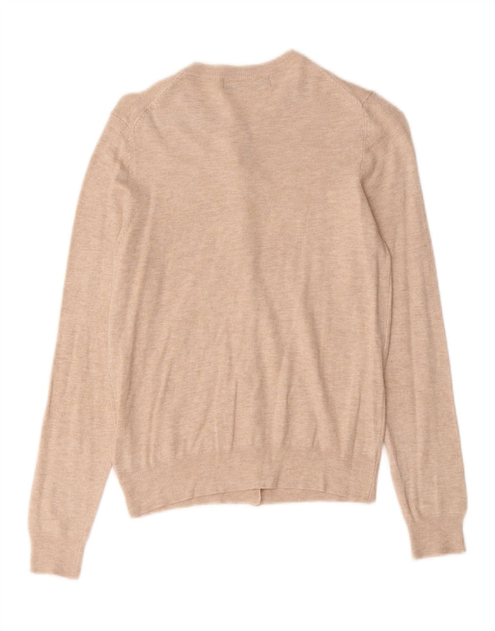 Sweter damski Marks & Spencer Crop Cardigan UK 12, średni, różowy, nakrapiany