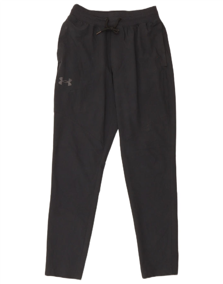Damskie spodnie dresowe Under Armour UK 12, średni czarny poliester