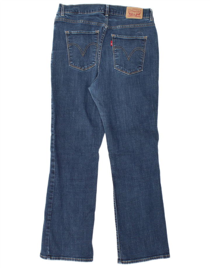 Damskie klasyczne jeansy Bootcut Levi's W29 L28 Niebieska bawełna