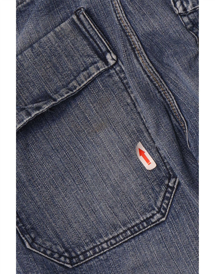 Męskie dżinsy Bootcut Diesel W30 L32 Niebieskie bawełniane