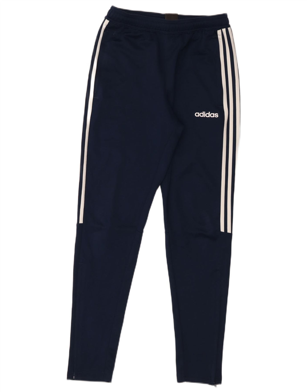 Męskie spodnie dresowe Adidas Climalite, małe, granatowe, z poliestru