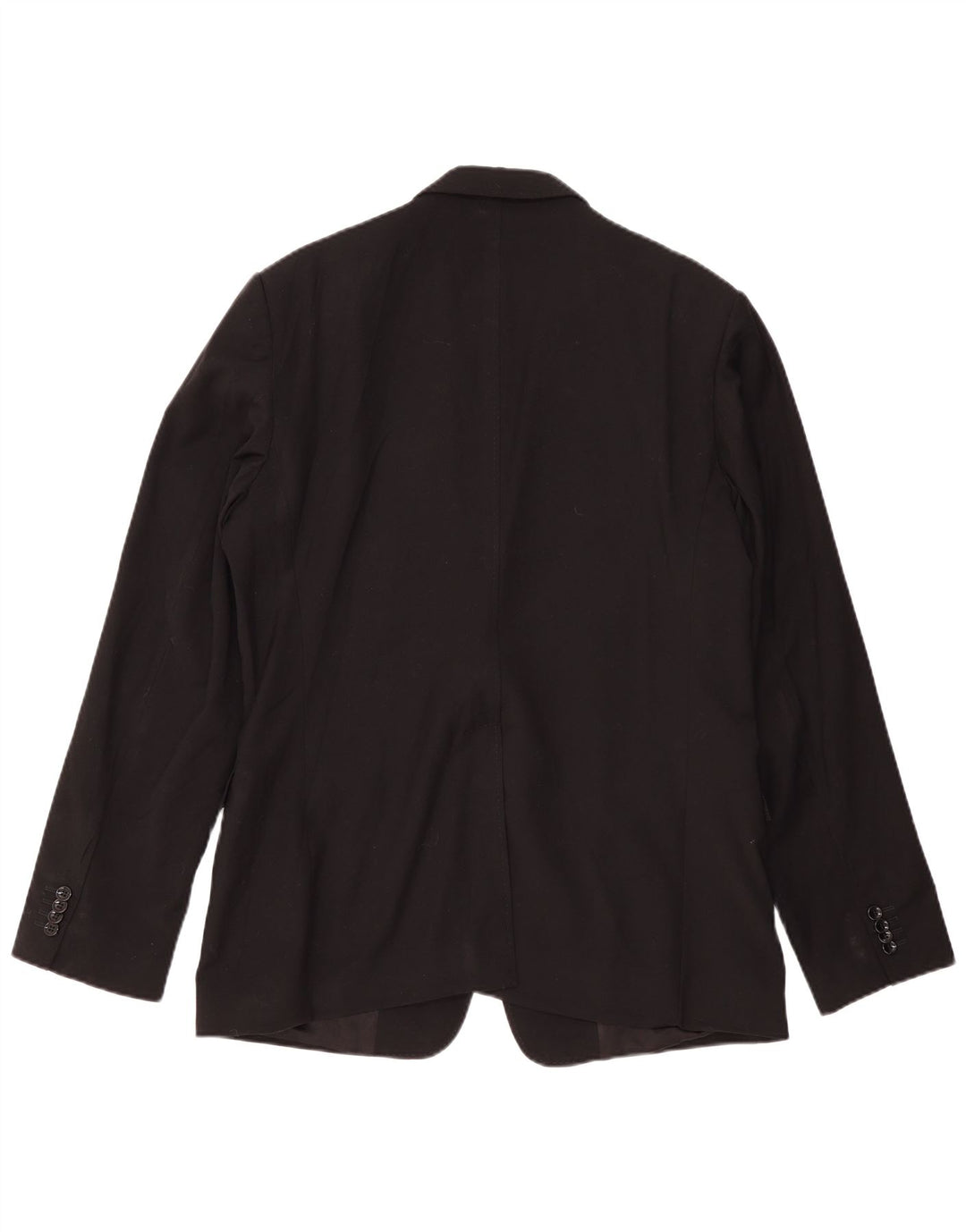 Dolce & Gabbana Męska marynarka slim zapinana na 2 guziki IT 54 2XL Czarna wełna