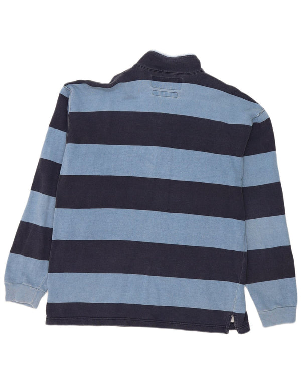 Męska bluza z zamkiem Invicta XL, bawełniana w niebieskie paski