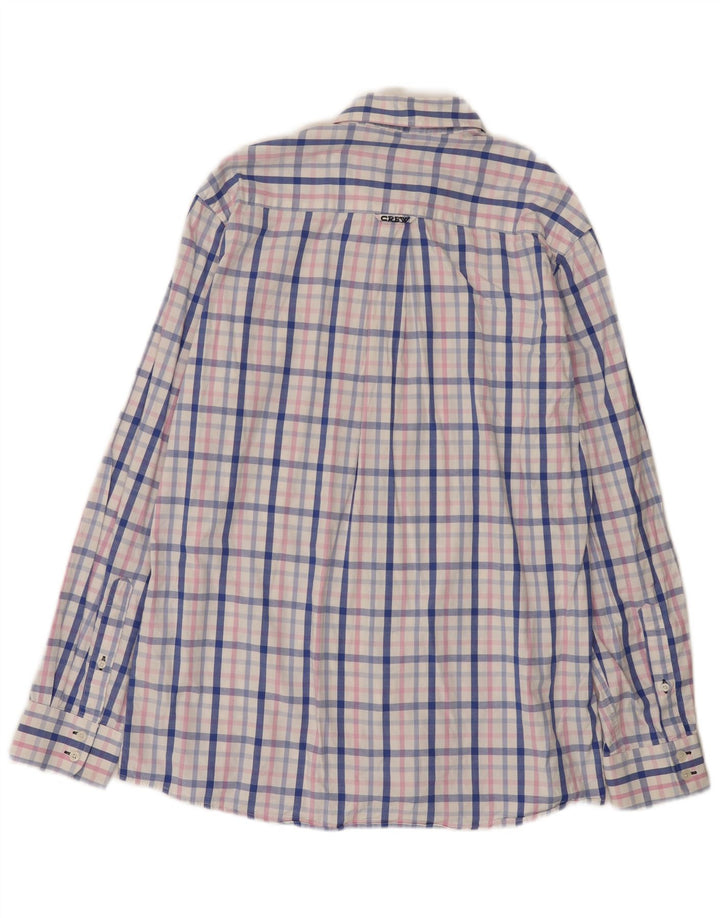 Crew Clothing Męska koszula o klasycznym kroju, duża, wielobarwna, bawełniana krata