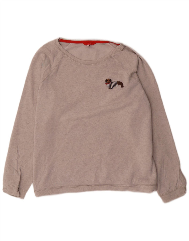 Damska bluza dresowa Joules UK 18 XL, szara bawełna