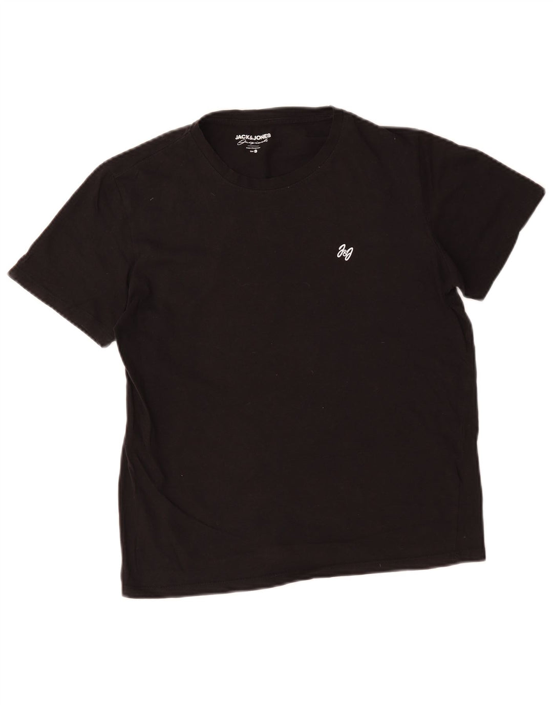 T-shirt męski Jack & Jones, mały, czarny, bawełniany