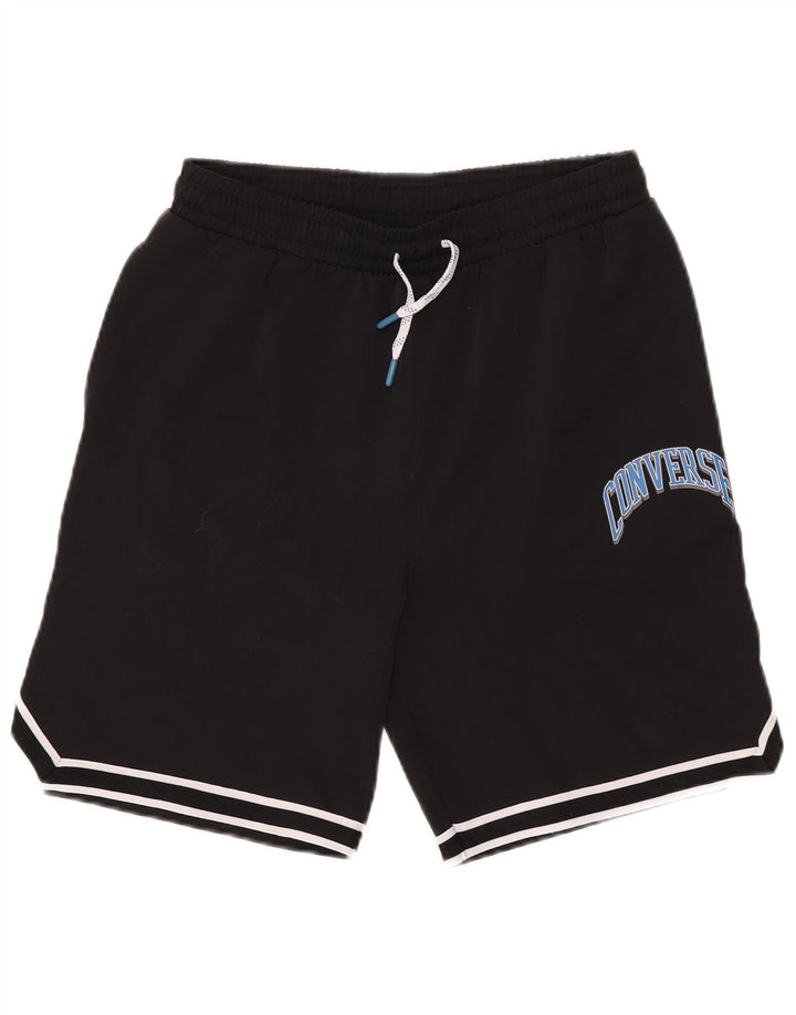 Chłopięce spodenki sportowe Converse z grafiką 13-14 lat XL, czarny poliester