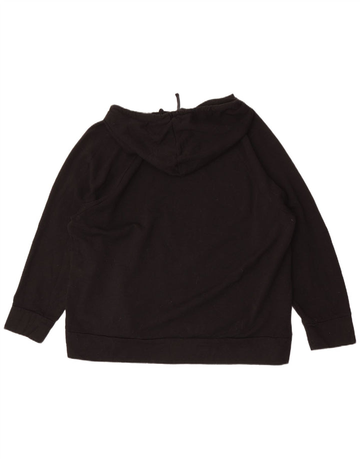 Damski sweter z kapturem Eddie Bauer UK 20 2XL Czarny poliester