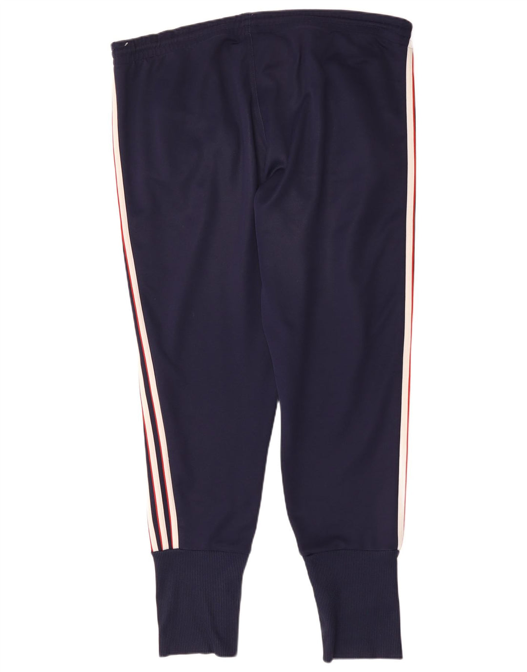 Męskie spodnie dresowe ADIDAS Joggers UK 44/46 Duży granatowy poliester