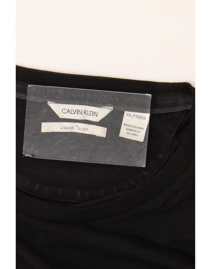 T-shirt męski Calvin Klein Top 2XL czarny