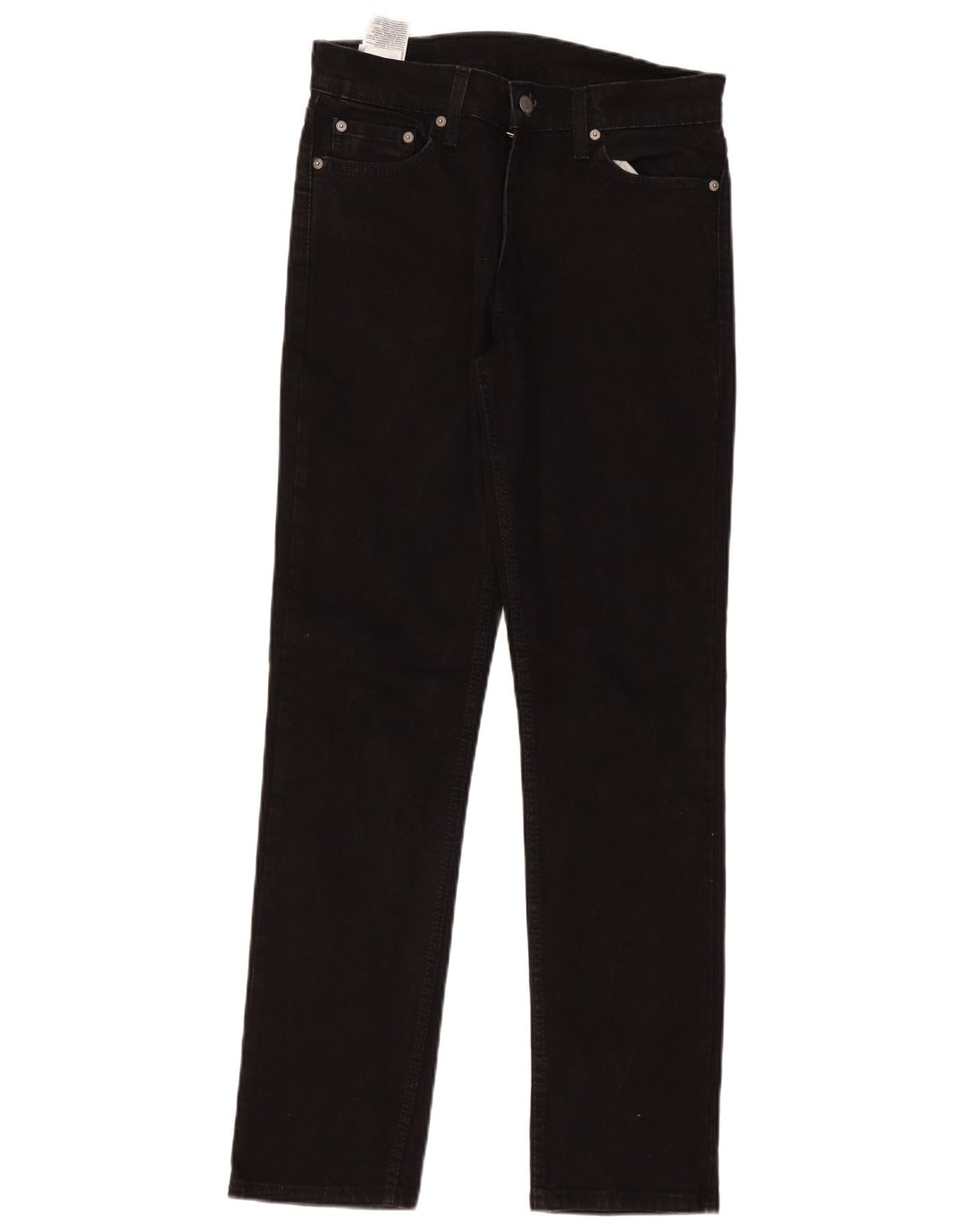 Męskie jeansy Levi's 511 Slim W30 L32 Czarna bawełna
