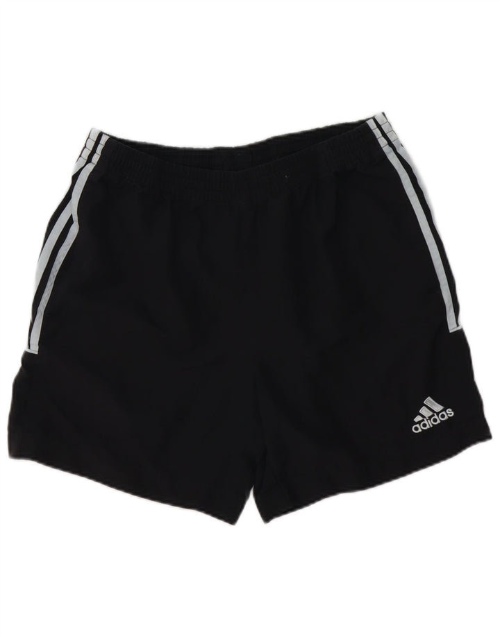 Męskie spodenki sportowe Adidas, małe, czarne, poliestrowe