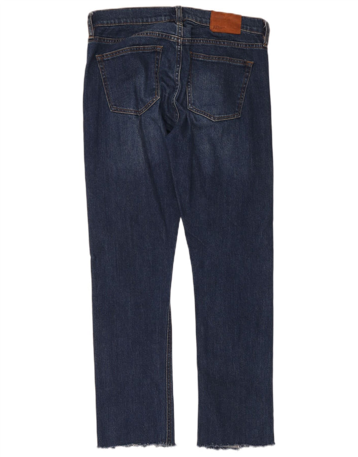 Męskie dżinsy J. Crew Matchstick Straight W28 L28 Niebieska bawełna