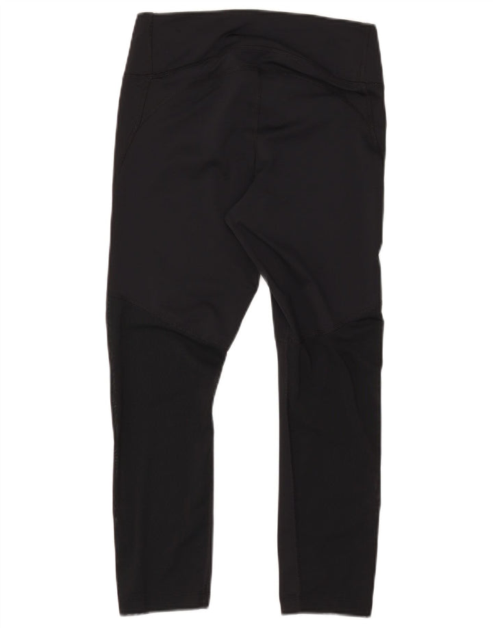 Damskie legginsy NIKE Dri Fit UK 12, średni czarny poliester