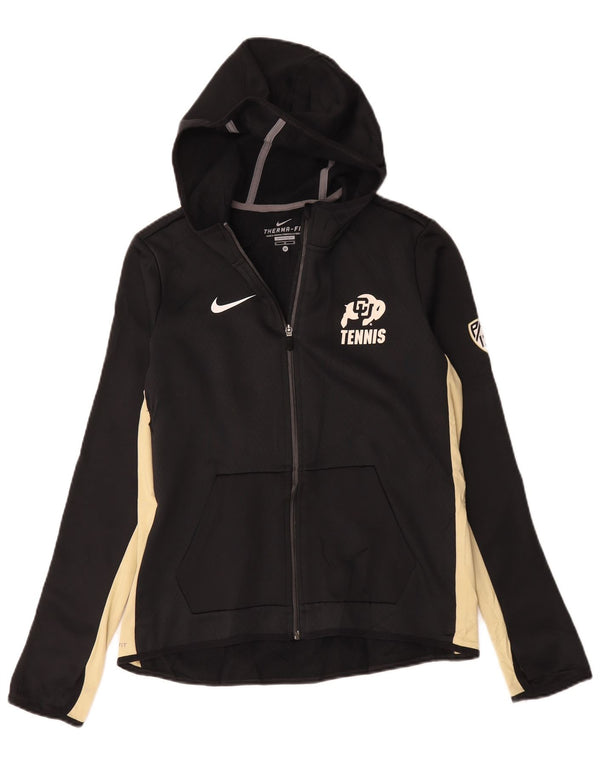 Damski sweter z kapturem i zamkiem błyskawicznym Nike Colorado UK 14, średni czarny, blok kolorów
