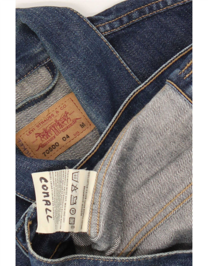 Męska kurtka dżinsowa Levi's UK 38 Średni granatowy, bawełniany