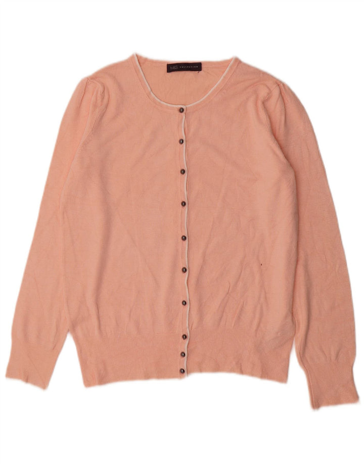 Sweter damski Marks & Spencer UK 12, średnioróżowy, wiskoza