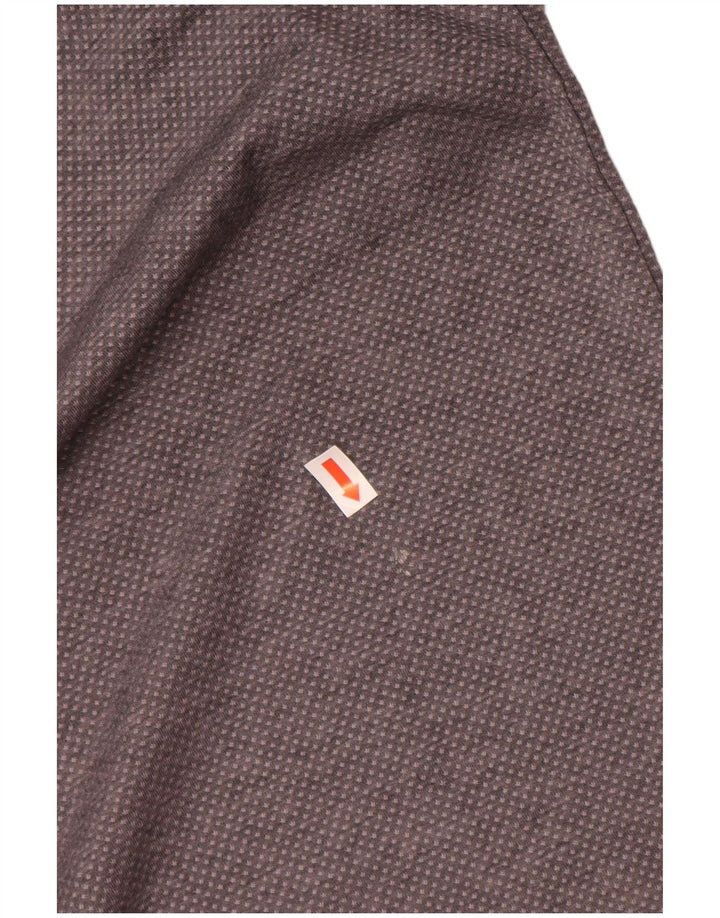 Męska koszulka polo NIKE Dri Fit XL, szary poliester z blokami kolorów