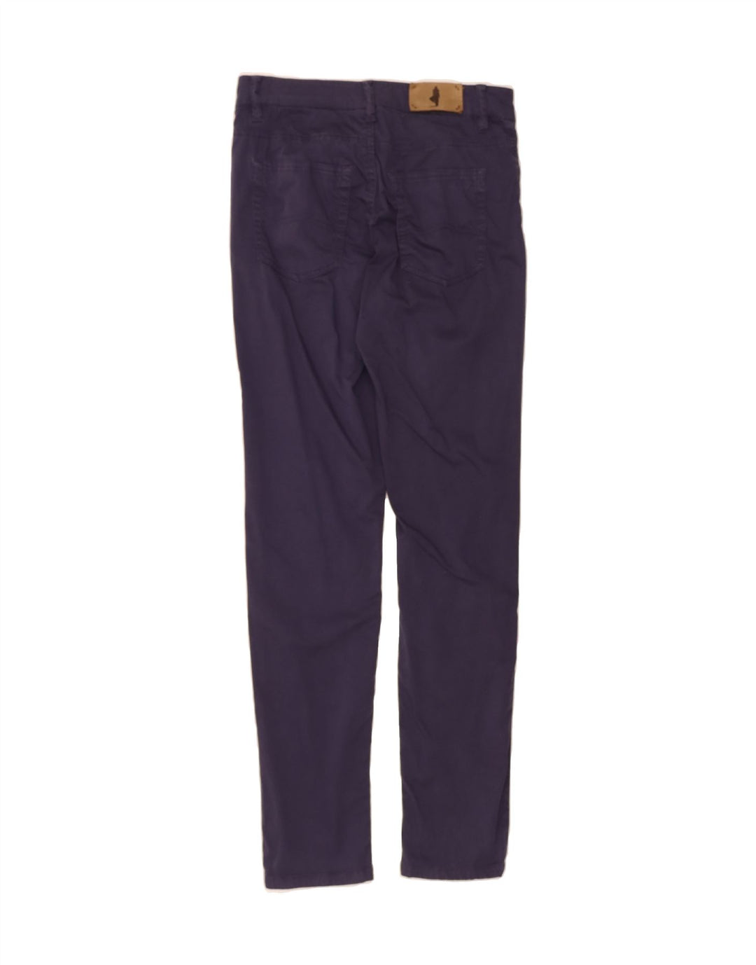 MARLBORO CLASSICS Womens Slim Casual Trousers W26 L30 Navy Blue Vintage Marlboro Classics and Second-Hand Marlboro Classics from Messina Hembry 