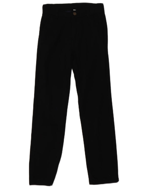 Wąskie spodnie chino chłopięce Izod 11-12 lat W24 L25 Czarna bawełna