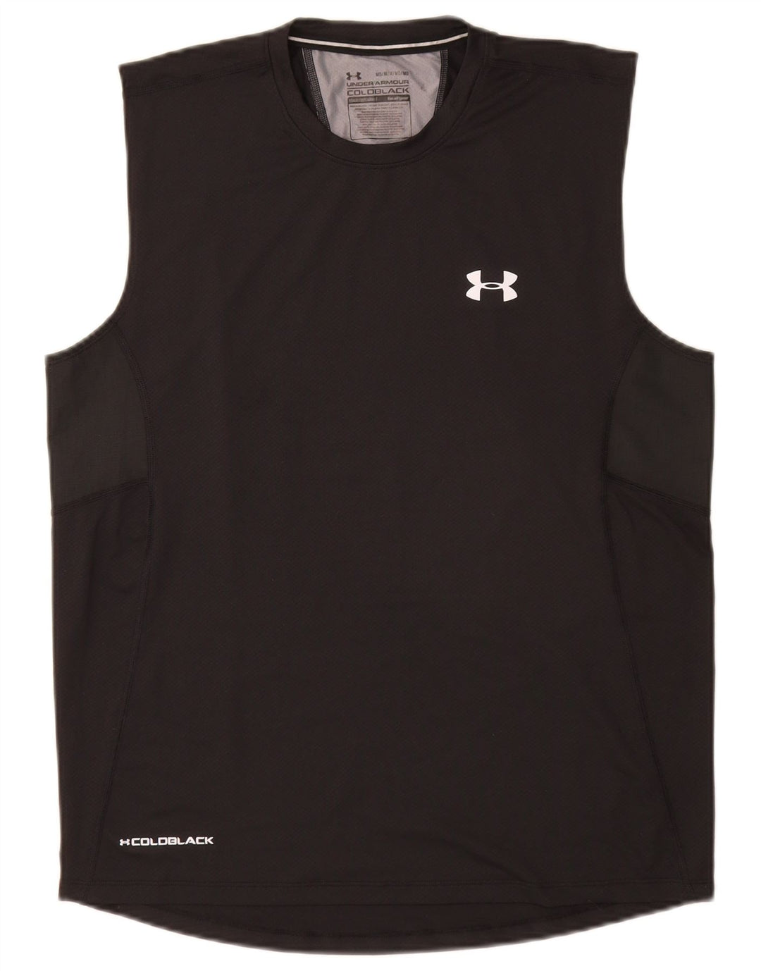 Męska kamizelka Under Armour Heat Gear Top, średni czarny poliester