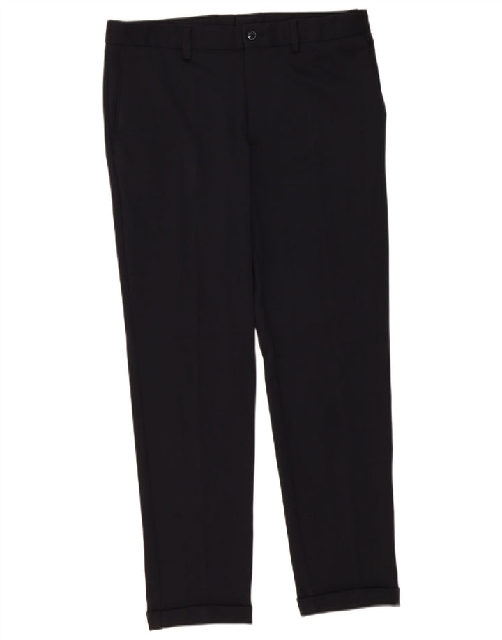 Męskie spodnie chino Zara EU 40 Medium W31 L29 Granatowy poliester