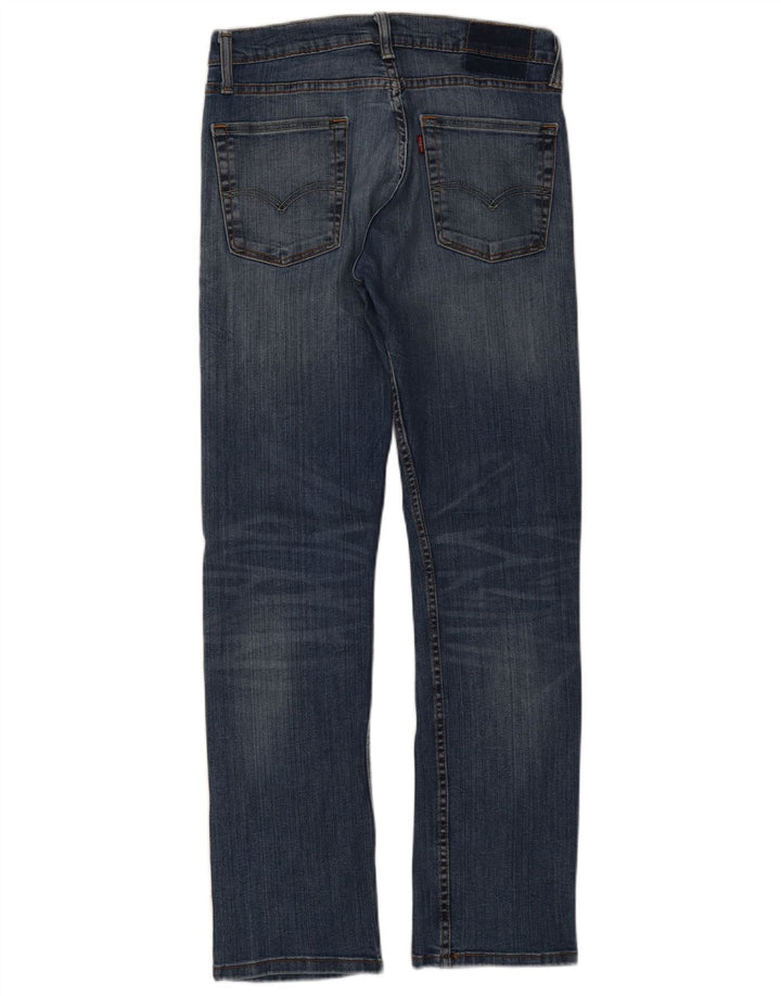 Męskie jeansy slim fit LEVI'S W32 L34 Niebieskie bawełniane
