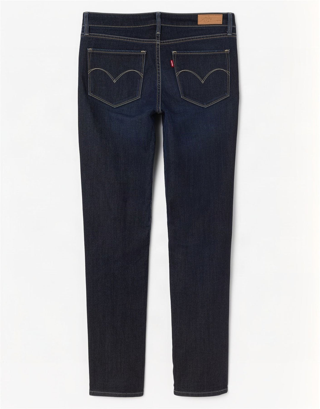Damskie jeansy Levi's Slim W29 L32 Granatowa bawełna