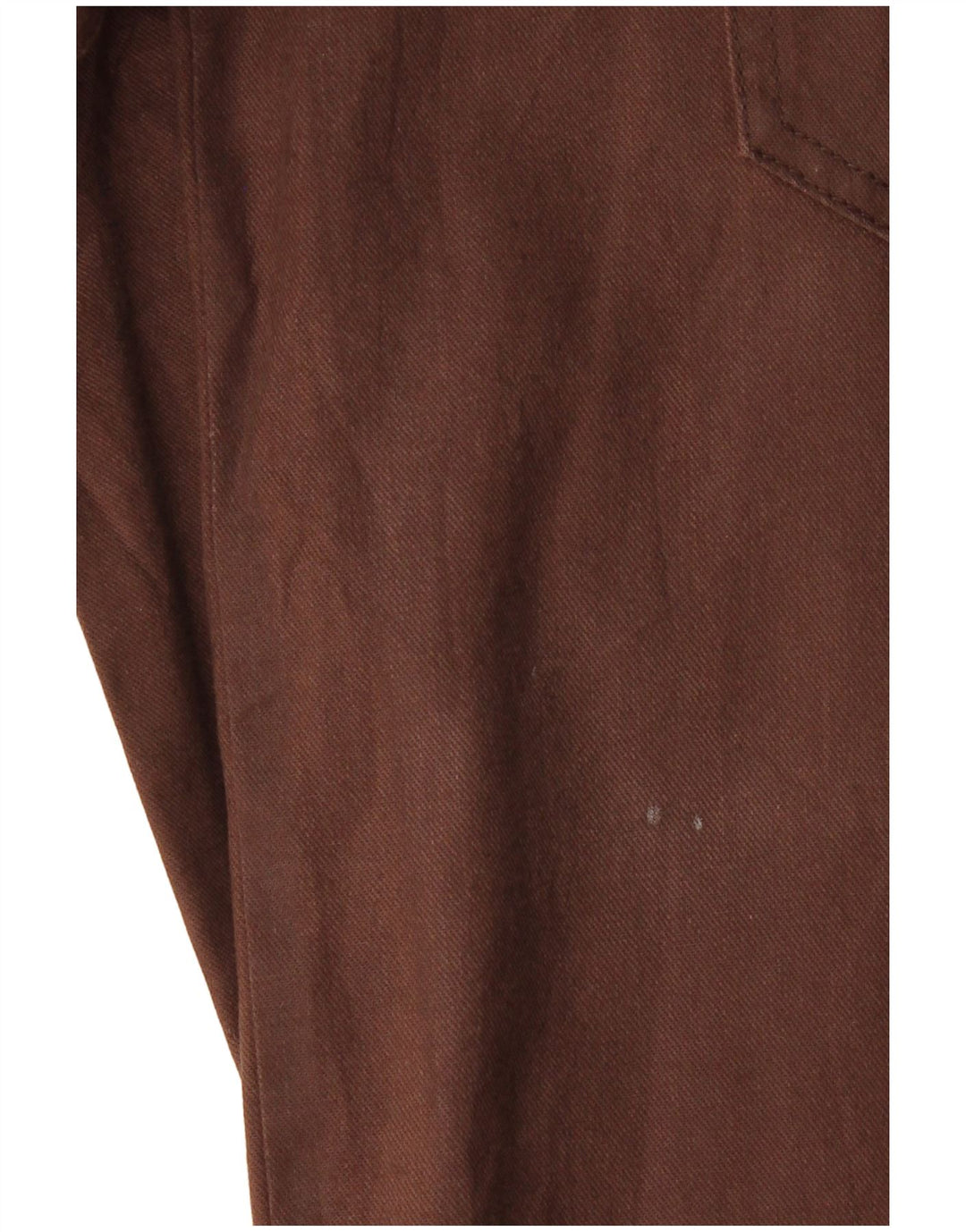 Wysoka koszula męska Levi's, mała, brązowa, bawełniana