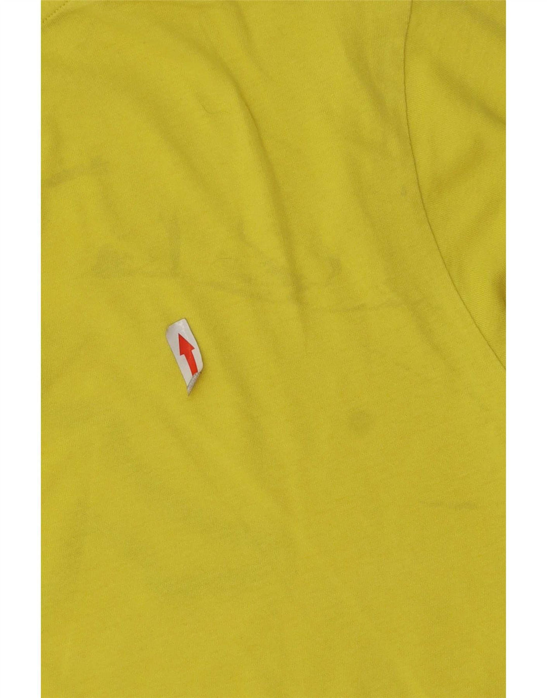 Męski T-shirt z grafiką Kappa, średni żółty