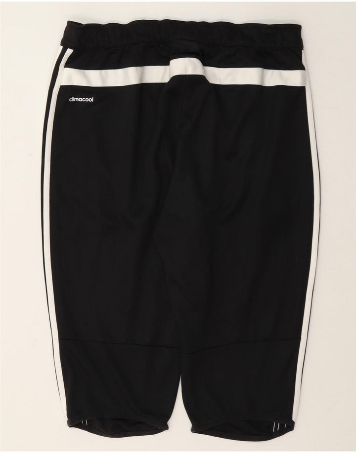 Męskie spodenki sportowe Adidas Climacool Bermuda, średnio czarne, z blokami kolorów